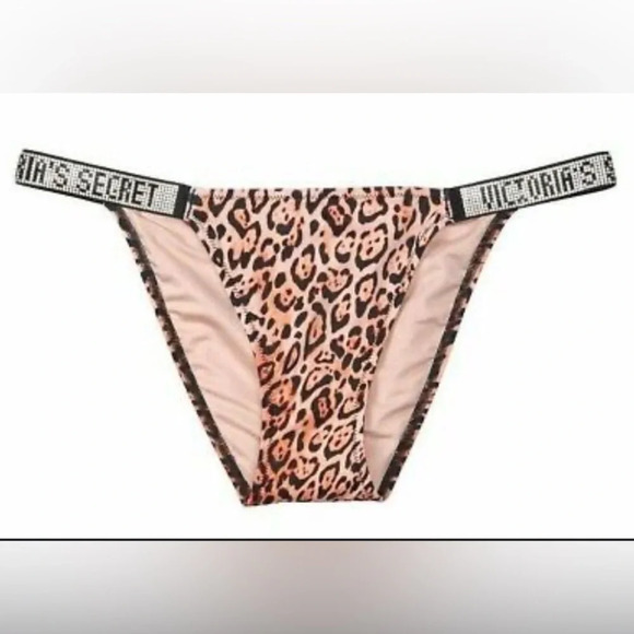 New! Victoria’s Secret Barbados shine strap bikini bottom 4641 - Picture 1 of 9